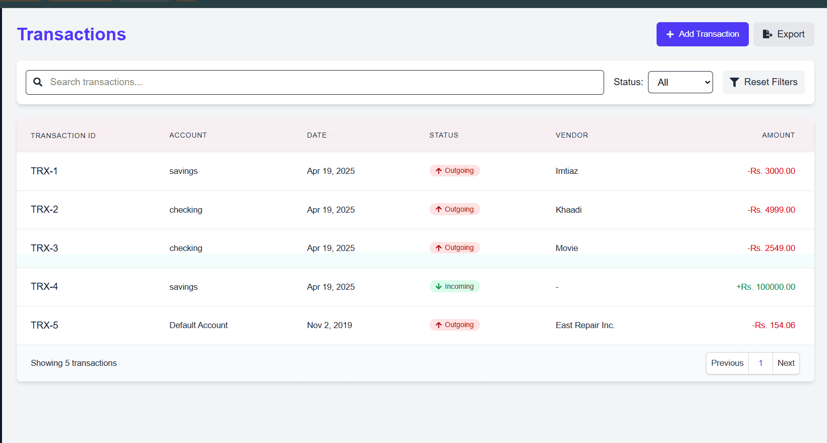 Dashboard Preview